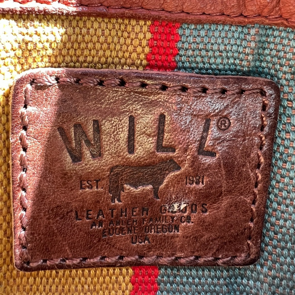 Will Leather Goods adorable crossbody with tassel! - Picture 5 of 11